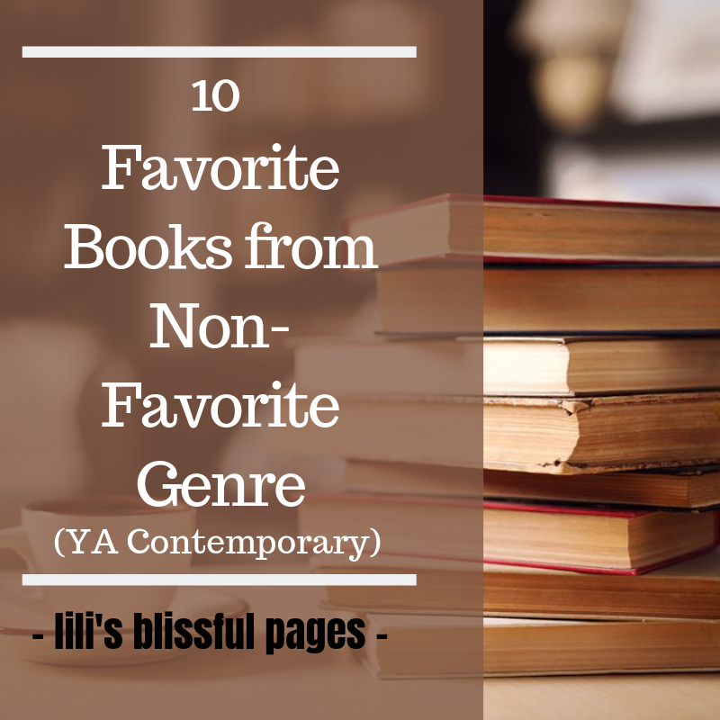 Check out my favorite books from YA Contemporary genre which is a non-favorite genre of mine.
#books #YA #contemporary